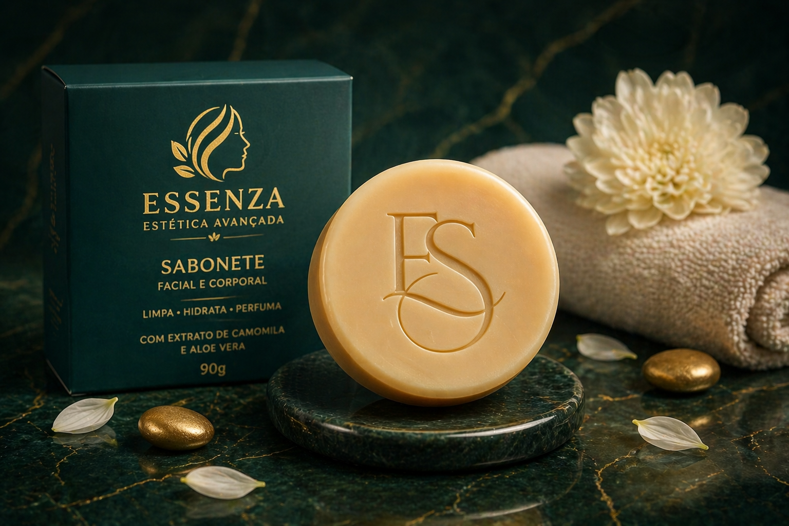 Sabonete facial Essenza
